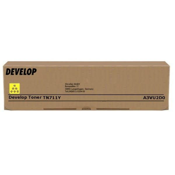 Develop TN-711Y (A3VU2D0) toner (d'origine) - jaune 049162 - 1