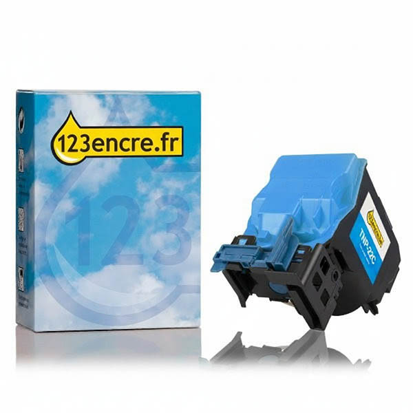 Develop TNP-22C (A0X54D2) toner (marque 123encre) - cyan 049033 - 1
