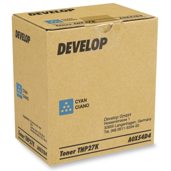 Develop TNP-27C toner (d'origine) - cyan 049068 - 1