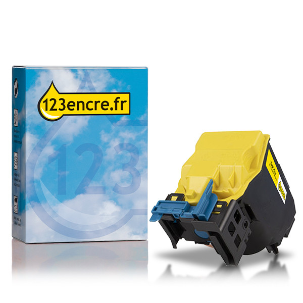 Develop TNP-27Y toner (marque 123encre) - jaune 049073 - 1