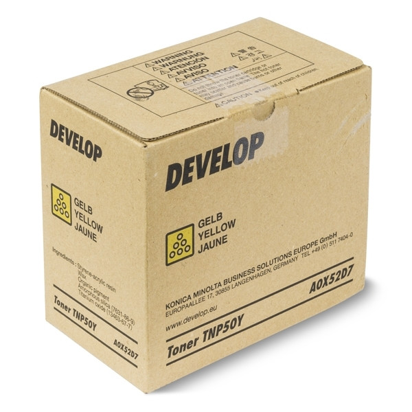 Develop TNP-50Y (A0X52D7) toner (d'origine) - jaune 049328 - 1