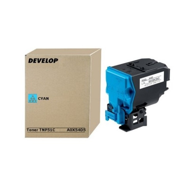 Develop TNP-51C (A0X54D5) toner (d'origine) - cyan 049240 - 1