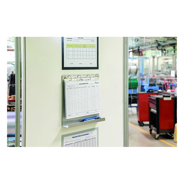 Djois classeur de présentation à 4 anneaux avec rebord A4 magnétique 234868 - 3