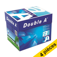 Double A papier 4 boîtes de 2500 feuilles A4 - 80 g/m² 065131