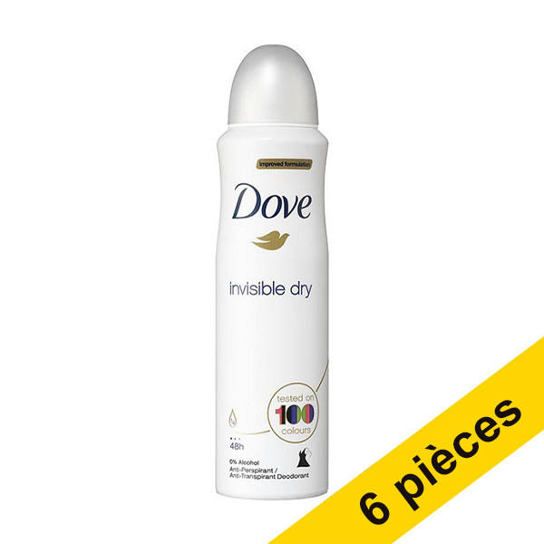 Offre : 6x Dove Invisible Dry spray déodorant (150 ml) SDO00478 - 1