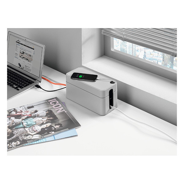 Durable Cavoline box S range-câbles - gris 310174 - 2