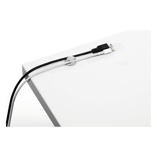 Durable Cavoline clip 2 range-câbles (6 pièces) - gris 310164 - 2