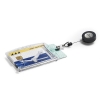 Durable Duo porte-badge avec enrouleur 85 x 54 mm (10 pièces) 310038 - 1