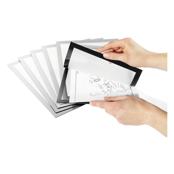Durable Duraframe MAGNETIC PLUS cadres d'affichage A4 magnétique (2 pièces) - argent 310206 - 2