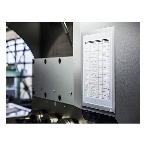 Durable Duraframe MAGNETIC PLUS cadres d'affichage A4 magnétique (2 pièces) - argent 310206 - 3