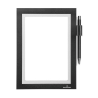 Durable Duraframe NOTE cadre d'affichage A5 autocollant - noir 310195