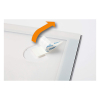 Durable Duraframe WALLPAPER cadre d'affichage A4 autocollant (1 pièce) - argent 310214 - 3