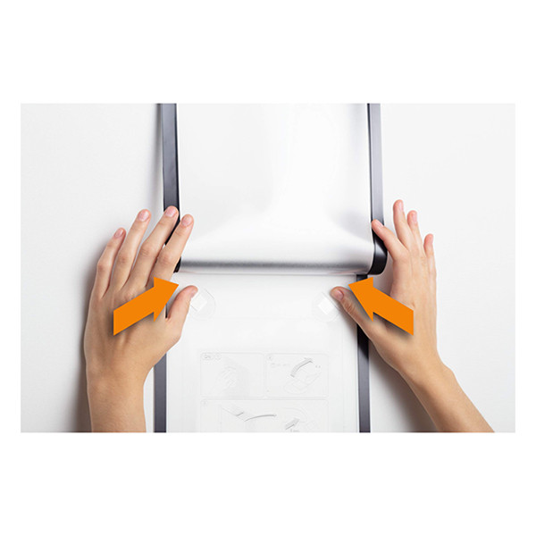 Durable Duraframe WALLPAPER cadre d'affichage A4 autocollant (1 pièce) - argent 310214 - 4