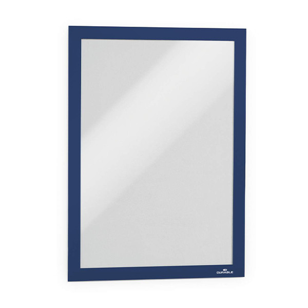 Durable Duraframe cadre d'affichage A3 autocollant (2 pièces) - bleu 310203 - 1