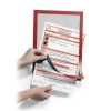Durable Duraframe cadre d'affichage A4 auto-adhésif (2 pièces) - rouge 310016 - 1