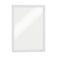 Durable Duraframe cadre d'affichage A4 autocollant (2 pièces) - blanc 310204