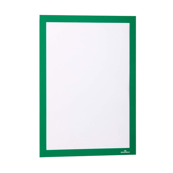 Durable Duraframe cadre d'affichage A4 autocollant (2 pièces) - vert 310200 - 1