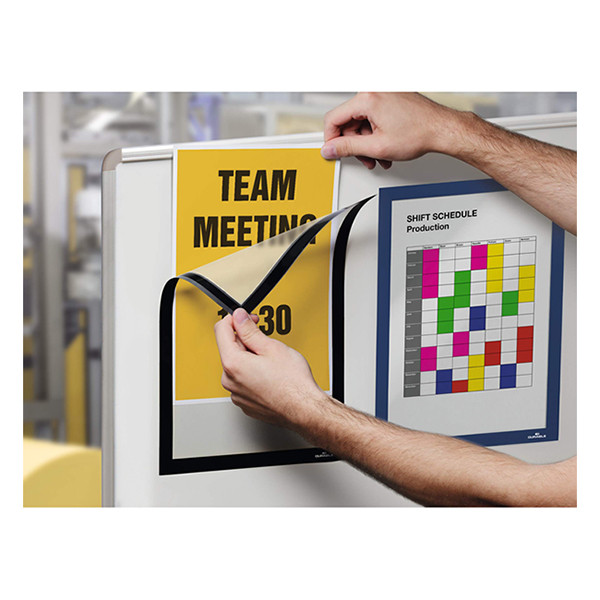 Durable Duraframe cadre d'affichage A4 magnétique - noir 310022 - 2