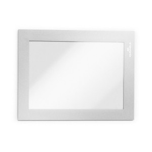 Durable Duraframe cadre d'affichage A6 auto-adhésif (2 pièces) - argent 310021 - 1