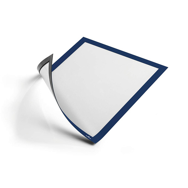Durable Duraframe cadre d'information A4 bleu magnétique (5 pièces) 310105 - 1