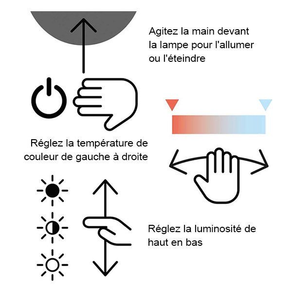 Durable Luctra Lite Base lampe de bureau LED - noir 310255 - 5