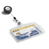 Durable Mono porte-badge avec enrouleur 87 x 54 mm (10 pièces) 310037 - 1