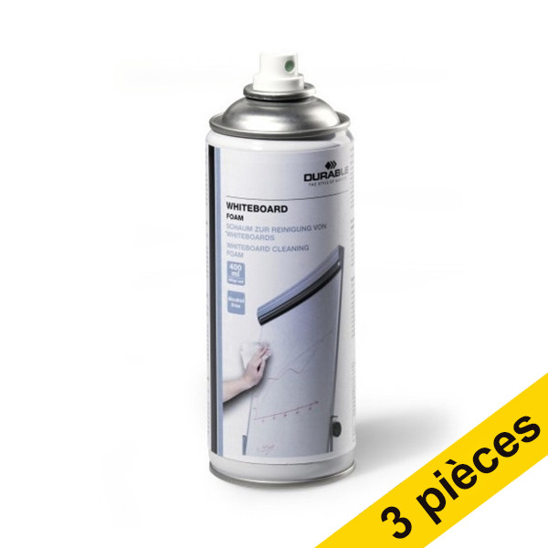 Offre : 3x Durable mousse pour tableau blanc (400 ml) 310235 - 1