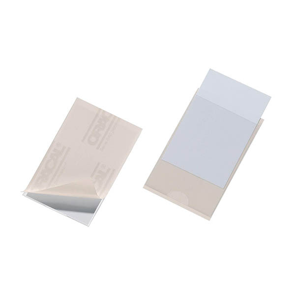 Durable Pocketfix pochette autocollante 90 x 57 mm (100 pièces) 310302 - 1