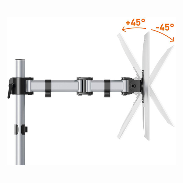 Durable Select bras d'écran pour 1 écran (avec pince et oeillet) - argent 310269 - 4