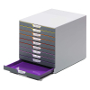 Durable Varicolor module de classement (10 tiroirs) - multicolore 310125 - 7
