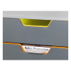 Durable Varicolor module de classement (4 tiroirs) - gris/coloré 310155 - 4