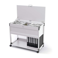 Durable chariot d'archives 310215