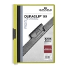 Durable chemise à clip A4 pour 60 feuilles - vert 310049 - 1