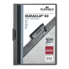 Durable duraclip chemise à clip A4 pour 60 feuilles - anthracite 310149 - 1