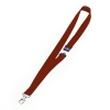 Durable lacet textile avec fermeture de sécurité (10 pièces) - rouge 310051 - 1