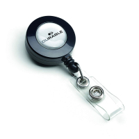 Durable mécanisme de déroulement avec bouton-poussoir noir (10 pièces) 310093