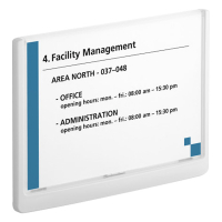 Durable plaque de porte clic sign 148 x 210 mm 310182