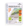 Durable pochettes perforées A4 11 trous 80 microns (100 pièces) - transparent 310291 - 1