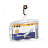 Durable porte-badge avec clip 87 x 54 mm (25 pièces) 310088 - 1