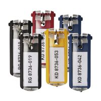 Durable porte-clés assorti (6 pièces) 310216