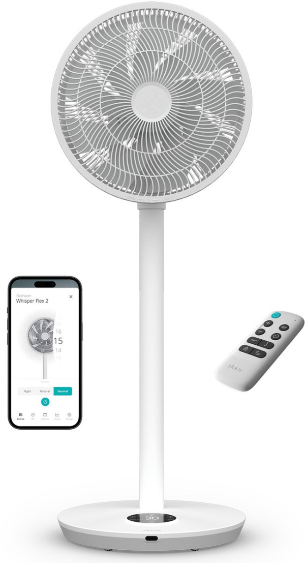Duux Whisper Flex 2 Smart ventilateur sur pied - blanc 570404 - 1