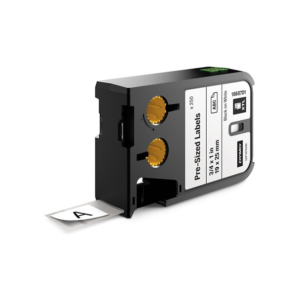 Dymo 1868701 XTL étiquettes prédécoupées 19 x 25 mm (d'origine) 089076 - 1