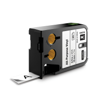 Dymo 1868752 XTL étiquettes vinyle 19 mm (d'origine) - noir sur blanc 088922