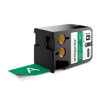 Dymo 1868784 XTL étiquettes vinyle 41 mm (d'origine) - blanc sur vert 088986