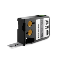 Dymo 1868802 XTL étiquettes vinyle 19 mm (d'origine) - noir sur gris 088942