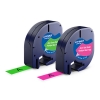 Dymo 1956290 étiquettes plastique 12 mm (d'origine) 2 unités - fluo 089124 - 1