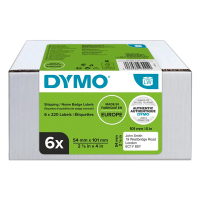 Dymo 2093092 étiquettes d'expédition et de badge 6 rouleaux 99014 (d'origine) 089160