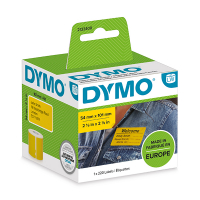 Dymo 2133400 étiquettes d'expédition et de badge (d'origine) - jaune 088598