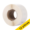 Dymo 2177563 étiquettes d'adresse étroites durables 12 rouleaux 1976411 (marque 123encre) 089175 - 1