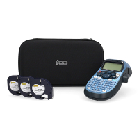 Dymo LT-100H système de lettrage avec sac de rangement et 3 rubans adhésifs - noir 833491